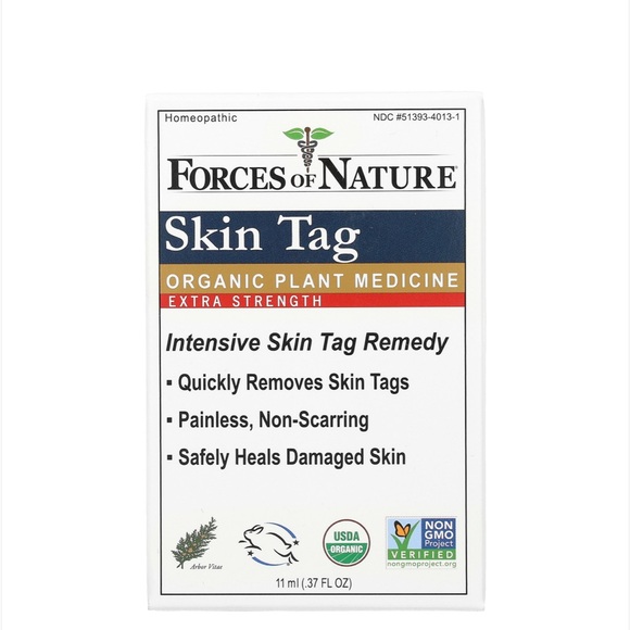 Forces of Nature
Skin Tag, Organic Plant Medicine, Extra Strength, 0.37 fl oz - Picture 1 of 4